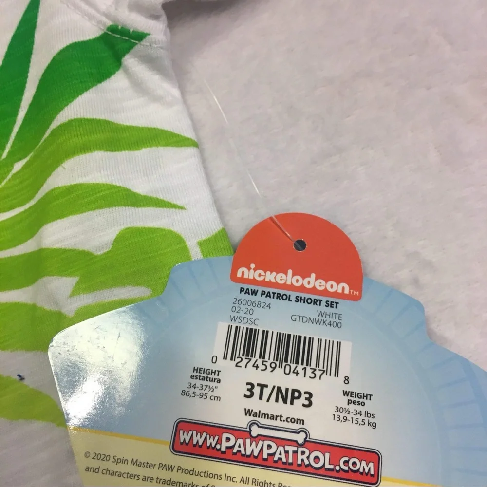 NWT paw‎ Patrol outfit